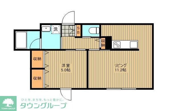 グリーンウッドの物件間取画像